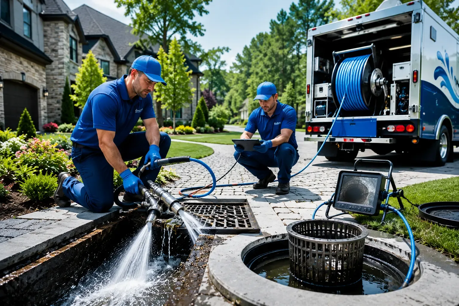 Local outdoor drain cleaning professionals in Templeton, IN